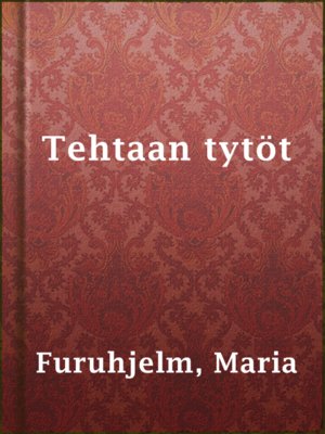 cover image of Tehtaan tytöt